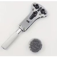 Three Claw Watch Opener, Adjustable Screw Back Remover, Rear Open-End Wrench Key Box Mobile Bracket, With 18 Replaceable Parts