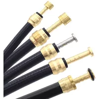 AliExpress NONE Suitable for BH90,BH59,SRAM,MAGURA brake oil pipe fittings 10/20/60pieces bicycle hydraulic disc brake oil needle fitting insert