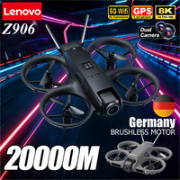 Lenovo Z906 Drone 8K Aerial HD Intelligent Avoiding Obstacle with Larger Screen Remote Control Folding Brushless Power GPS Drone