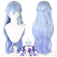 Game Honkai Star Rail Robin Cosplay Wig Game Robin Cosplay Synthetic Hair Women Long Halloween Party Wig