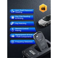 THINKCAR TKey 101 Car Key Programmer With 4 Anti-theft Modes 6 Remote Keys Super Chips for THINKSCAN 689BT/MUCAR 892BT Universal