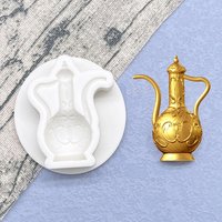 Teapot Silicone Sugarcraft Mold Resin Tools Cupcake Baking Mould Fondant Cake Decorating Tools