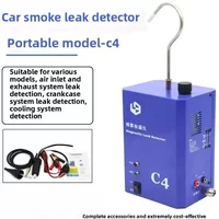 Durable Portable Automobile Smoke Leak Detector C4 Air Leak Diagnostic Instrument Exhaust Detection Oil Circuit