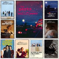 Movie Youth T-The Perks of Being a Wallflower Poster Wall Art Print Poster Decorative Mural Home Decor Gift Unframed