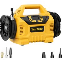 Portable Tire Inflator/Deflator Compatible with DeWalt 20V Battery (Tool Only)160 PSI High Pressure Cordless Air Compressor Pump