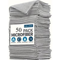 Thicken Microfiber Cleaning Cloths Lint Free Microfiber Cleaning Towel Cloths Reusable Cleaning Towels Absorbent for Car Window image 4