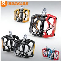 AliExpress BUCKLOS Bicycle Pedal CNC Aluminum Alloy Mountain Bike Flat Pedals Durable Sealed Bearing Bicycle Flat Pedal Cycling Parts