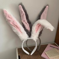 1 PC Christmas Rabbit Long Ear Headband for Women: Cosplay Bunny Girl Cute and Funny Headband Accessory