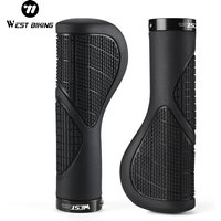 AliExpress West Biking WEST BIKING Bicycle Grips Soft Rubber Mountain Bike Shockproof Anti-Slip Handlebar Cover Ergonomic MTB Cycling Handle Bar Parts