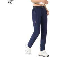 LNGXO Waterproof Hiking Pants Women Trekking Camping Climbing Running Outdoor Pants Quick Dry Stretch Breathable Thin Trousers