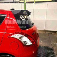 For Suzuki Swift Spoiler 2005-2015 High Quality ABS Plastic Car Rear Roof Wing Airfoil Trunk Lip Car Accessories