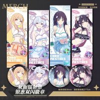 Ultimate Kunoichi Kaguya Yachiyo Ayake Sakiyose Anime Laser Ticket Badge Mascot Student Fans Gift Gift Cosplay Halloween