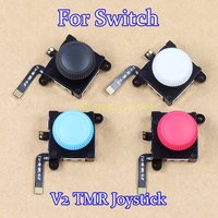 V2 TMR 3D Joystick with Cable For Nintendo Switch For NS Switch Lite/ OLED Joy Con TMR Magnetic Resistance Anti-shake Joystick