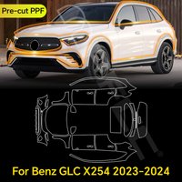 Für Mercedes Benz GLC X254 Luxus X254 Basis 2023 2024 TPU Lack Schutz Film Vorgeschnitten Klar PPF Auto körper Anti-scratch Abdeckung