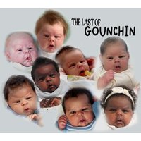 NPK 20'' Reborn Gounchin with Painted Hair DIY Doll Parts Collectible Doll Kit for Children Gift