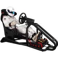 OEM ODM Racing Simulator Cockpit Metal Car F1 Simulation Seat with Racing Wheel Stand Customizable Sim Racing Rig