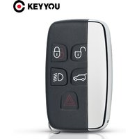 KEYYOU Replacement Remote Key Shell Case For Land Rover Range LR2 LR4