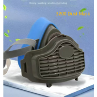 Dustproof3200silica gel Half Mask Respirator Suitable For Spray Paint Carpentry Grinding House Decoration And Filter Accessory