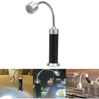 BBQ Grill Light Soft Tube Lighting Lamp 360 ° Adjustable Super-Bright 9 LED Flashlight Magnetic Base Outdoor lighting 1 pcs