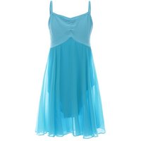 Children Summer Pink Ballet Dress Toddler Dancewear Spaghetti Strap Chiffon Cotton Long Dress For Girls Dance Costume Clothing