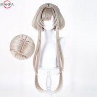 Marionette Sandrone Cosplay Wig Heat Resistant Synthetic Hair Wigs + Wig Cap