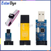 Estardyn Aluminum Shell USBASP USBISP AVR Programmer USB ISP USB ASP ATMEGA8 ATMEGA128 Support Win7 64 (Random Color)