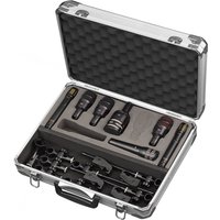 Audix Dp7 Wireless Dynamic Microphone Set 7-Piece Portable Durable Metal Karaoke Drum Mic Kit