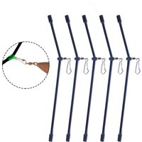 5 stücke Angeln Anti-Tangle Feeder Boom Anti Tangle Booms Mit Snaps Rohr Balance Connector Tackle Anti Tangle