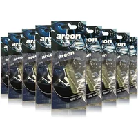 1/5/10pcs Fresh Air Gel Car Perfume - Hanging New Car Scent, Lasting Pure Fragrance
