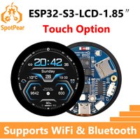Waveshare ESP32-S3 1.85inch Touch LCD Option ESP32 with 1.85 inch IPS Display 360×360 Supports WiFi & Bluetooth