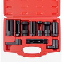 Jeu de douilles universelles pour capteur d'oxygène, kit d'outils de démontage de capteur lambda O2, clé de démontage et d'installation automobile, outil multi-tailles en boîte