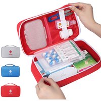 First Aid Kit Emergency Survival Bag Handbag Durable Trauma Bag Compact Rescue Tote Bag Portable Medicine Storage Bag