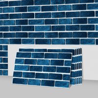 Marble Peel and Stick Wall Tiles, Waterproof Self-Adhesive Backsplash for Kitchen Bathroom DIY Decor