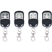 Universal 4 Buttons Garage Door Opener Remote Control 433MHZ Clone Fixed Learning Code For Gadgets Car Gate Garage Door