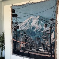 Nordic Scenic Leisure Blanket Home Decor Tapestry Creative Blankets Sofa Cover Throw Sofa Blanket Carpet Tablecloth Bedspread