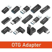 Universal OTG Type C Adapter USB C Male to USB-A Male Female Converter for Macbook Huawei Samsung Note Ipad Connector