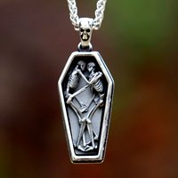 2023 new 3D Ancient black Pendant Biker Punk Collection Skull Neckalce For Man Jewelry for hip hop gift free shipping