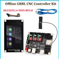Makerbase MKS DLC32 V2.1 32Bit GRBL WIFI Offline Controller Board TS35-R LCD Display Kit For for CNC & Laser Engraving Machine