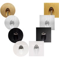 Recessed Led Wall Lamp 1W 3W Stair Case Lights AC85-265V Step Lamp Corridor Lighting Indoor Wall Footlight DC12V
