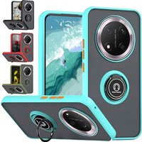 Armor Matte Case For Honor Magic 7 Lite 5G Magic7 Pro X9c Cover Ring Magnetic Stand Holder Shockproof Coque Fundas