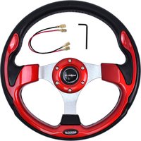 TIYPEOR Universal Racing Car Racing Steering Wheels PU 13inch 320mm Drifting Sport Steering Wheel