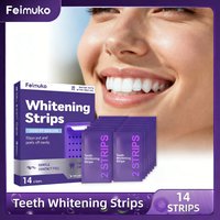 Purple Teeth Strips Oral Care Gel Dental Care Product Daily Oral Hygiene Strips For Teeth Beauty Oral Care Strips For Daily Use