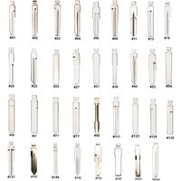 140Pcs/Set Car Key Blade 35 Types each 4pcs Metal Blank Uncut Flip KD Remote Key Blades for KEYDIY KD VVDI Xhorse