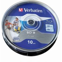 Verbatim BD-R 25GB 6X Recordable Blue Ray Disc BDR Blank Bluray Disks 10pcs/lot