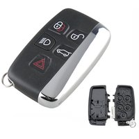 for Land Rover Discovery 4 Range Sport Evoque LR2 LR4 Smart Car Key Shell Cover Housing Case 5 Buttons