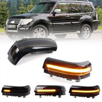 Turn Signal Dynamic LED Light Side Marker Lamp Rearview Mirror Indicator Blinker For Mitsubishi Pajero V73 V77 V93 V97 2006-2019 image 4