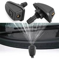 2 Pcs Universal Windshield Washer Nozzles Adjustable Fan Jet Sprayers Used For Daily Auto Parts Maintenance
