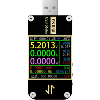 FNIRSI FNB58 FNAC-28 USB Tester Voltmeter Ammeter Type-C/USB-A PD Fast Charge Trigger Capacity Ripple Power Loss Power Bank Test