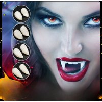 Vampire Teeth Fangs Halloween Party Cosplay Props Horror Fake Teeth Props Party Favors Masquerade Costume Accessories Gift