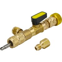 NEUER Ventileinsatz-Entferner/-Installer mit Doppelgröße SAE 1/4 & 5/16 Anschluss Klimaanlagen-Reparaturwerkzeuge für HVAC R32 R410A